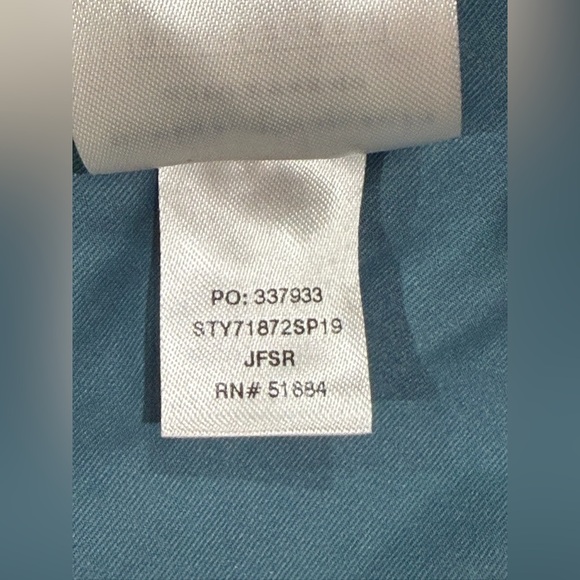 Patagonia Teal Floral Long Sleeve Women's Micro Swell Rashguard Top size M - Picture 10 of 11